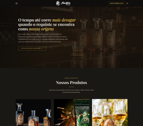 Nhá Dita — Cachaça Artesanal